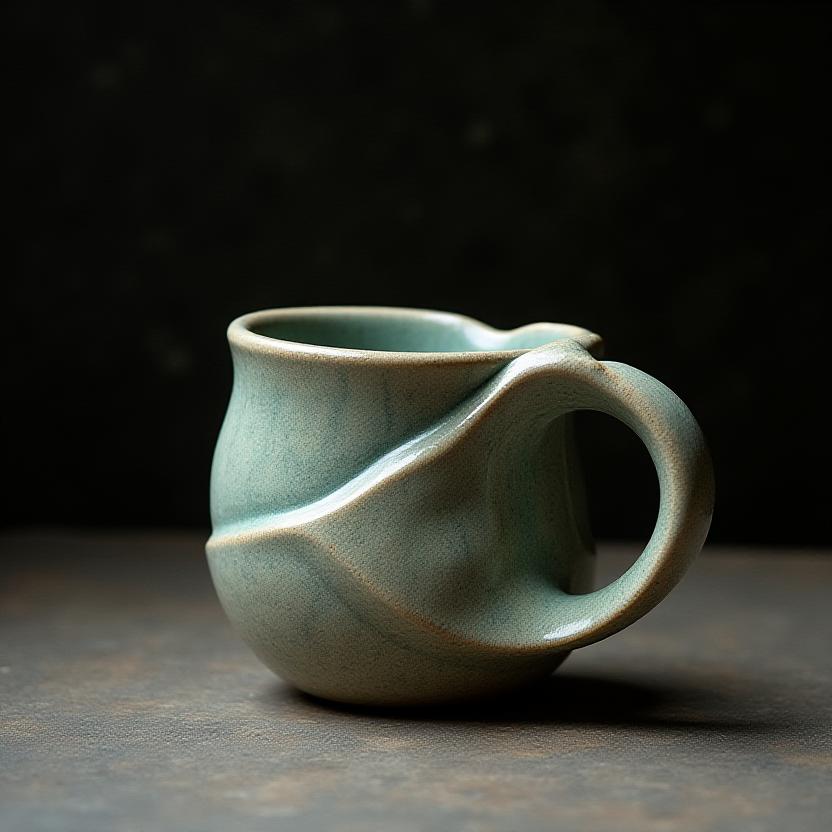 現代陶芸アート作品 マグカップ